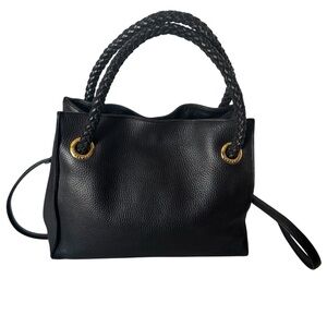 Medallion  leather bag ( b80)